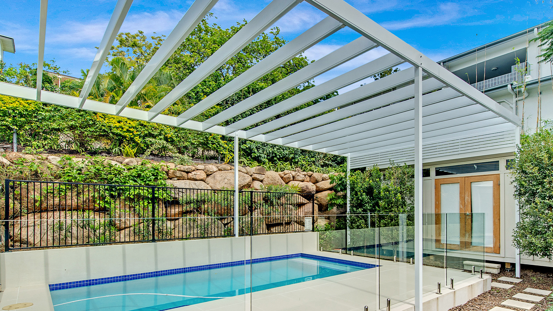 Altec Carport and a front gate